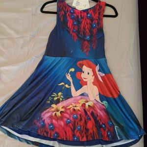 NWT Little Mermaid Ariel babydoll dress